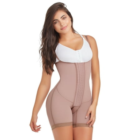 

Delie by Fajas D Prada Womens Comfort Open Bust Tummy Control Butt Lifter Body 009111