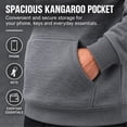 thumbnail image 5 of Mens Heavyweight Fleece Lined Pullover Hoodie 3 Pack, 5 of 7