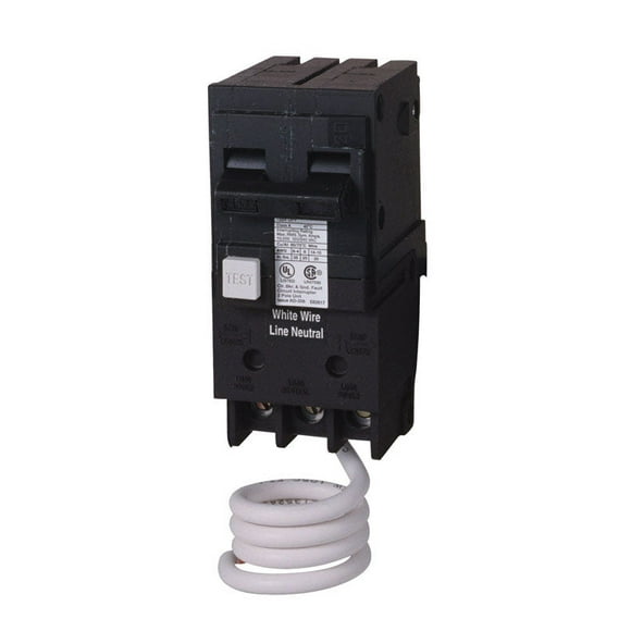 Disyuntor Siemens GFCI 50A, 2 polos, falla a tierra, con certificación UL