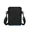 thumbnail image 2 of FUIALDOLG Crossbody Shoulder Bag with Fire Water Soccer Pattern, Polyester Adjustable Crossbody Purse for Unisex Travel and Daily Shopping, 2 of 8