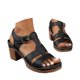 thumbnail image 2 of MKLEKYY Sandalias Planas para Mujer, Cómodas Sandalias de Punta Abierta Con Tacón Alto, Calzado Informal para Primavera y Verano, Diseño Moderno de Tacón Tipo Chancla., 2 of 4