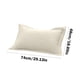 thumbnail image 2 of Fundas de almohada de microfibra super suaves, cómodas, transpirables, tamaño estándar - Beige, 2 of 6