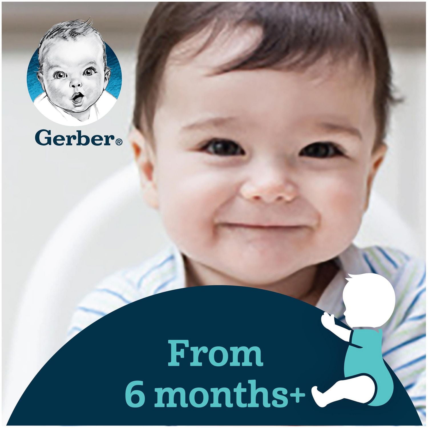 Céréales pour bébés GERBER® Étape 2 Avoine et multigrains avec fruits 227 g 227 GR