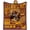 NO37, variant on Football Blanket Gifts for Men 50" X 60", City Football Lovers Fan Gifts Gear Merch Sports Fan Throw Blankets for Sofa Bed Bedroom Living Room Royal Purple Metallic Gold