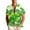 #A15-Green, variant on NINADA 2026 St Patricks Day Shirt for Women Men Short Sleeve Button Down Shirt Clover Green Shamrock T-Shirt Lucky Graphic Tees Loose Casual Blouse Going Out Tops Summer Holiday Beach Outfits