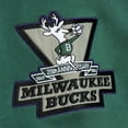 thumbnail image 4 of Men's Mitchell & Ness Heather Gray Milwaukee Bucks Hardwood Classics All Over 4.0 Pullover Sweatshirt, 4 of 7