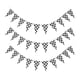 thumbnail image 1 of 3 banderas a cuadros en blanco y negro para decoración de fiestas temáticas de carreras, banderines de carreras, banderines decorativos para cumpleaños, barbacoas y bares, 1 of 7