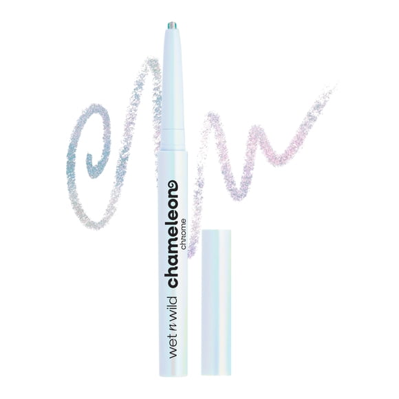 Wet N Wild Chameleon Chrome Delineador de ojos retráctil resistente al agua A prueba de manchas Cambio de color dinámico Duradero 18 horas de uso Sin crueldad - Prisma eléctrico