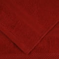 thumbnail image 3 of Superior Smart Dry Zero Twist Cotton Bath Towel Set of 4, Crimson, 3 of 11