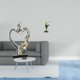 thumbnail image 2 of Escultura De Rana Romántica De Pareja Y Camarero, Adorno De Escritorio Coleccionable Para Dormitorio, Boda, Estantería, Decoración Del Hogar, Estatua Creativa De Animal, Adorno De Mesa Para, 2 of 8
