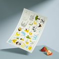 thumbnail image 1 of Best Discount-disposable Stick-on Placemats 10pack For & Kids, Restaurant Table Mats Sticky Place Mats, Toddler Placemat, Animal Alphabet Th, 1 of 4