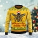 thumbnail image 4 of Suéter de moda de invierno para hombre, suéter navideño feo con estampado 3D de abejas alegres, jersey de punto cálido informal neutro M1007, 4 of 5