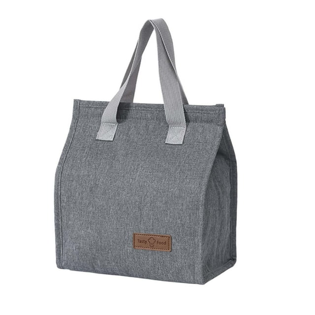 Fiambrera impermeable Strade Fareast Limited grande reutilizable para adultos y niños Gris