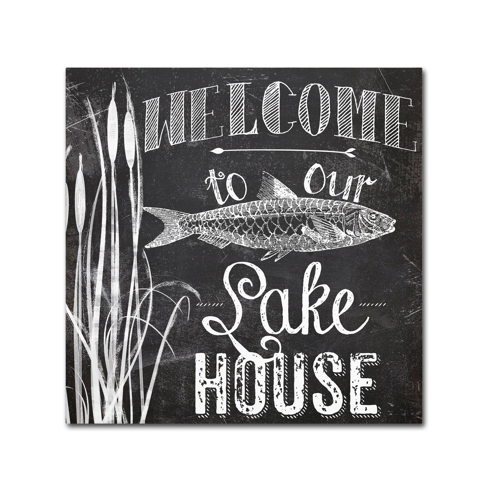 Trademark Fine Art "Lake House I" Canvas Art by Color Bakery