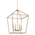 thumbnail image 3 of Warm Brass Six Light Pendant from the Townsend Collection, 3 of 5
