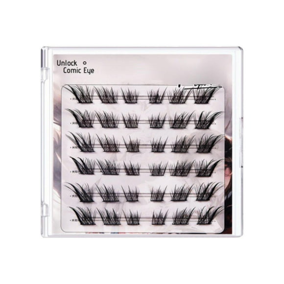 Federra Clearance Eyelashes False Eyelashes Natural Lashes with Superior Adhesion and Comfort Easy To Apply Wispy Lashes for A Look