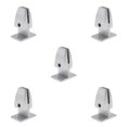 thumbnail image 3 of tssuouriy Bureau Partition Support Diviseur Pince Support Clips Pratique et Efficace Argent Type T 5Set, 3 of 6