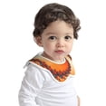 thumbnail image 2 of Hirioo Orange Rotating for Baby Cotton Petal Bib Drool Bibs for Baby Boy Unisex, 2 of 9