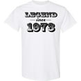 thumbnail image 3 of Inktastic Legend Since 1973 Birthday T-Shirt, 3 of 5