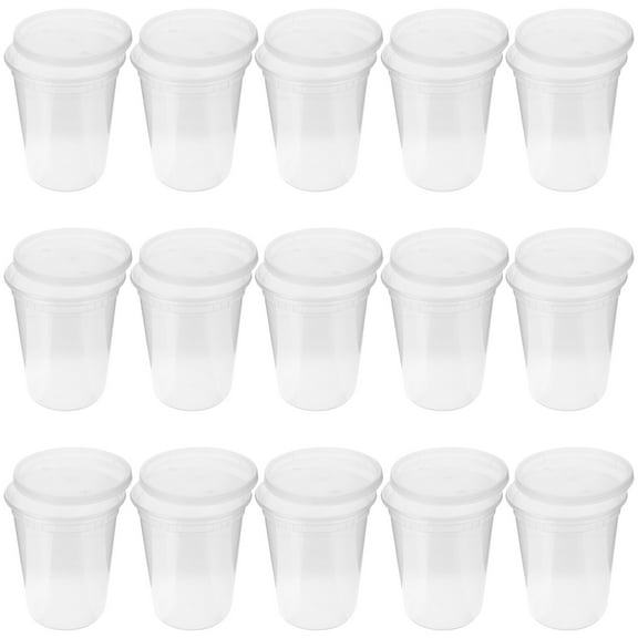 SEWACC Takeaway Containers For Food Takeout Food Container Pp 30 Sets 14X4.5In