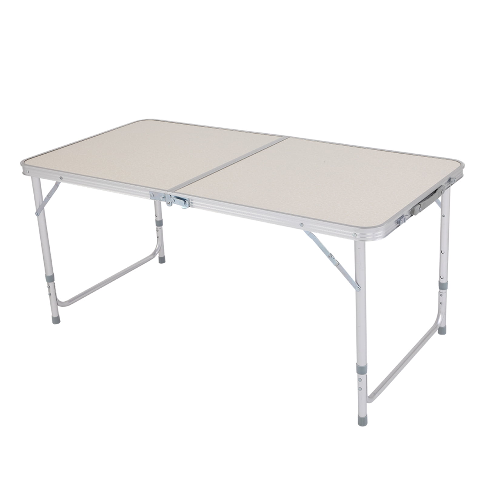 White, 120×60×70 120 x 60 x 70 4Ft Portable Multipurpose Folding Table White 