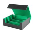 thumbnail image 1 of Ximing Deck Card Case Collectible Game Card Box Holds 1800 Cards for Baseball Cards Green, 1 of 9