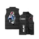 thumbnail image 2 of Chaqueta sin mangas con estampado de motocicleta HJC para otoño/invierno, estilo hip-hop callejero, resistente al viento y cálida, talla grande para hombre, 2 of 5