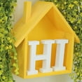 Wooden Letter Hollow Polished European Style Free Standing White Wood ...
