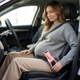 thumbnail image 4 of Dolphin Maternity Car Seat Belt Adjuster - Pregnancy Safety Belt Positioner for Belly Protection & Driving Comfort(Pink), 4 of 6
