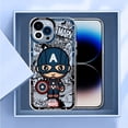 thumbnail image 5 of Funda de teléfono para iPhone SE, 15 Plus, 11, 13 Pro Max, X, XS, XR, 7, 6s, 14 Pro, 12 Mini, 8, TPU suave transparente, Marvel, Spider Man, Groot, 5 of 5