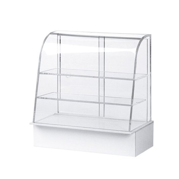 Soporte en miniatura para manualidades de selección de comida, vitrina de serpiente blanca y negra para juguetes de Niños de casa de muñecas a escala 1:12
