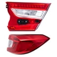 thumbnail image 3 of Brock Aftermarket Replacement Passenger Right Tail Light Assembly Set Compatible With 2018-2022 Honda Accord Sedan Except Touring, 3 of 9