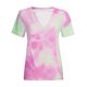 thumbnail image 4 of Tops a la moda para mujer, camiseta con estampado divertido, blusa con cuello en V de leopardo, camiseta holgada, camisetas teñidas con lazo Pompotops hkajfhjk462323, 4 of 5