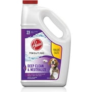 Hoover Paws & Claws Deep Cleaning Carpet Shampoo, Concentrated Machine Cleaner Solution for Pets, 128oz Formula, AH30933, White, 128 oz