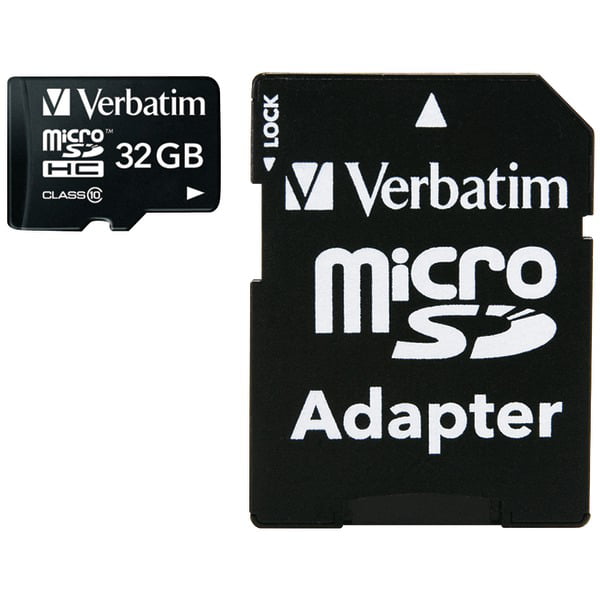 Verbatim 4 Pack Premium 64GB Class 10 SDXC UHS-I Memory Card 098725-806