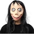 thumbnail image 2 of PartyHop Disfraz de Halloween Party Head Máscara de látex Scary Momo Ormromra HFP-0291, 2 of 7