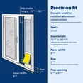 thumbnail image 4 of PetSafe Sliding Glass Cat and Dog Door, Rental Friendly, Small, 4 of 9