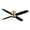 52 in. Gold and White/Black, variant on LEDET 52 in. 4-Plywood Blades Matte White and White/Wood Grain Mounted Ceiling Fan with Remote control