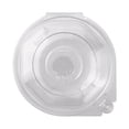 thumbnail image 4 of Karat 24oz PET Plastic Tamper Resistant Hinged Salad Bowl with Dome Lid - 240 sets, 4 of 6