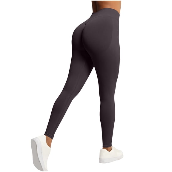 Jerdar High Waisted Leggings for Women - Butt Lifting Buttery Soft Tummy Control Workout Yoga Pants for Gym Running Tights L