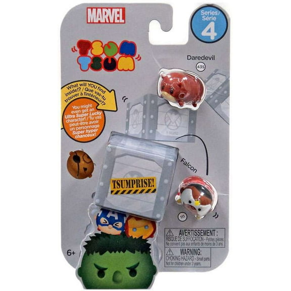 Marvel Tsum Tsum 3-Pack Mini-Figures Series 4 - Select Figure(s)