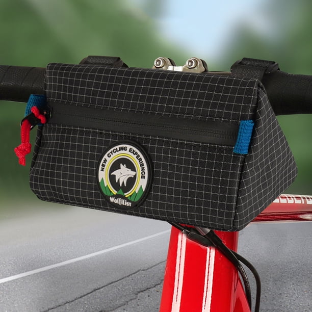 Bolsa triangular para guardar bicicletas, accesorios de ciclismo, cesta delantera para bicicletas plegables Brompton