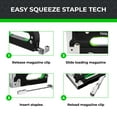 thumbnail image 3 of TOOLZILLA Heavy Duty Staple Gun, 600 Piece, 3 of 6