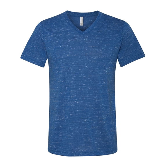 BELLA   CANVAS Unisex Textured Jersey V-Neck Tee