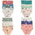 thumbnail image 2 of B&Q High-Quality Cotton Briefs in Convenient 12-Packs for Toddler Girls: Sizes 2T, 3T, 4T, 5T, 6T, 7T, 2 of 5