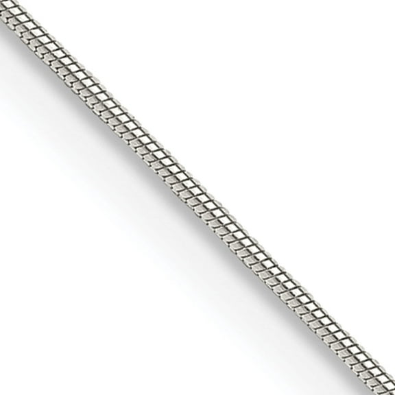 Sterling Silver .7mm Snake Chain (16 X 0.7) Made In Italy qsn015-16