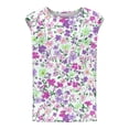 thumbnail image 4 of Juslio Womens Tank Crew Neck Print Tank Top, Casual Breathable Summer Tank Tops, 4 of 5