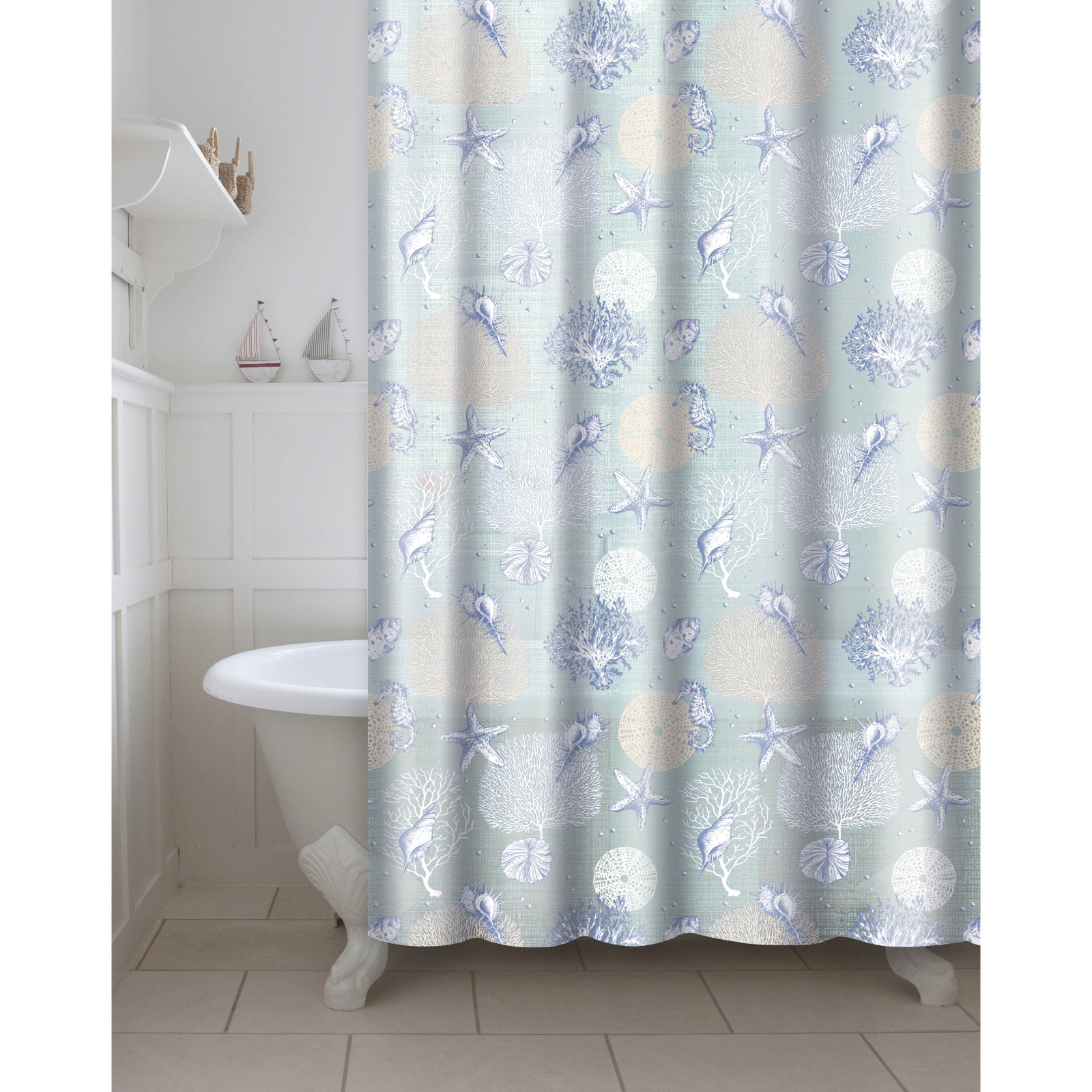 Printed C Peva Eva Shower Curtain, Gender Neutral Shower Curtains