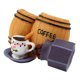 thumbnail image 1 of Adornos de resina para nevera, trío decorativo único para amantes del café Juego de imanes con arte de café en 3D, 1 of 6