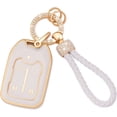 thumbnail image 1 of Key Fob Cover Compatible with Fit for GMC Suburban Tahoe Terrain Yukon Yukon XL Bling Key Case Protection Shell with Keychain Case Holder Protector,1,white, 1 of 6